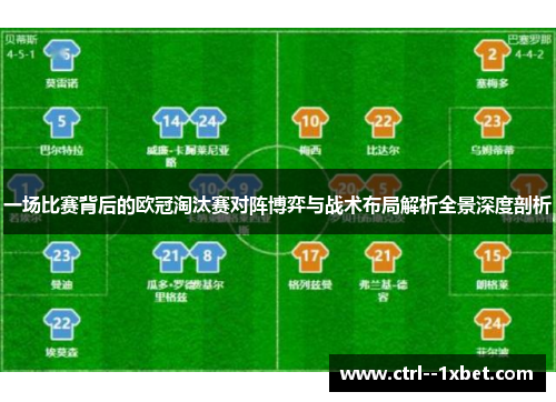一场比赛背后的欧冠淘汰赛对阵博弈与战术布局解析全景深度剖析