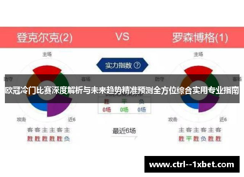 欧冠冷门比赛深度解析与未来趋势精准预测全方位综合实用专业指南